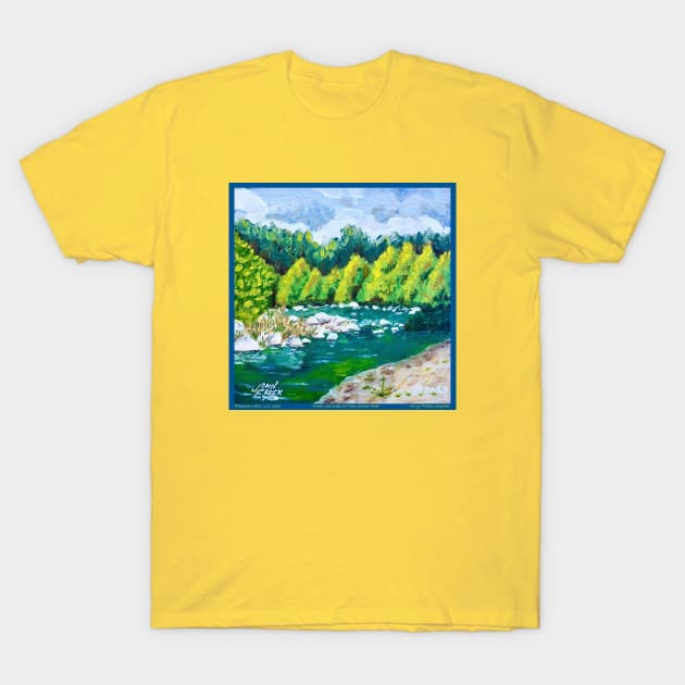 White Lick Creek At Talon Stream Park T-Shirt by EssexArt_ABC